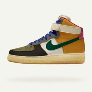 CUSTOM ORIGINAL NIKE BASKETBALL SHOE W/ANKLE STRAP